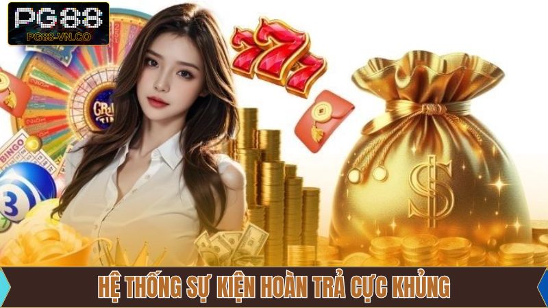 Hệ Thống Sự Kiện Hoàn Trả Cực Khủng - Khuyến Mãi Cuốn Hút Tại PG88
