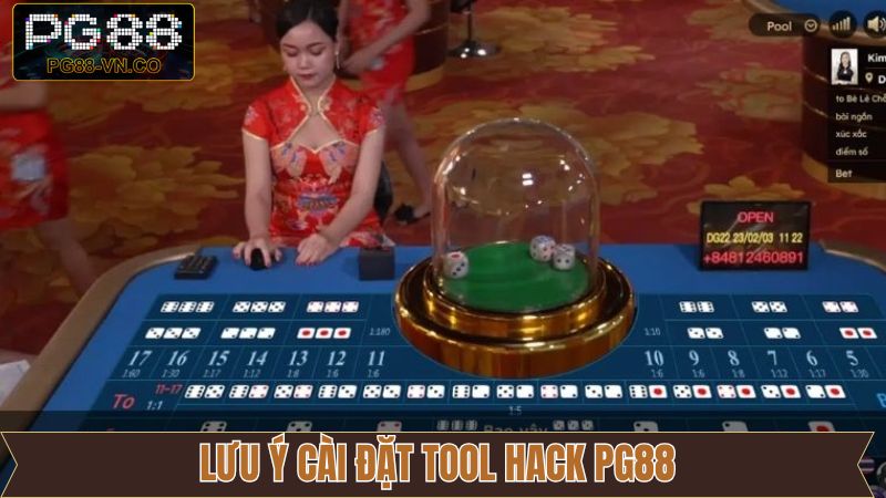 Chú ý sử dụng tool hack PG88 hiệu quả cho hội viên