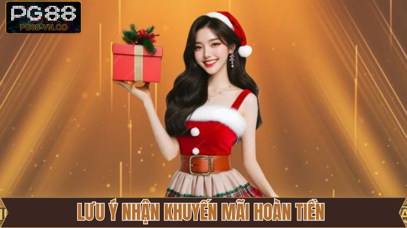 Khuyến Mãi Hoàn Tiền - Chương Trình Độc Quyền Tại PG88 4 Một vài lưu ý mà người dùng cần nắm và thực hiện