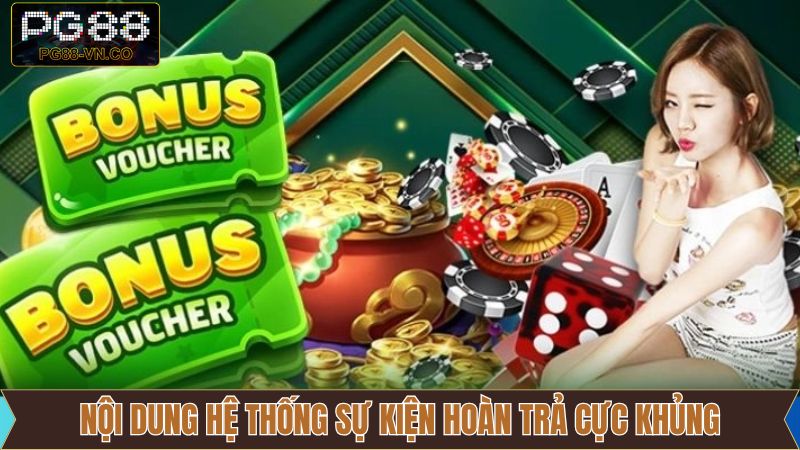 Hệ thống sự kiện hoàn trả cực khủng dành cho hội viên